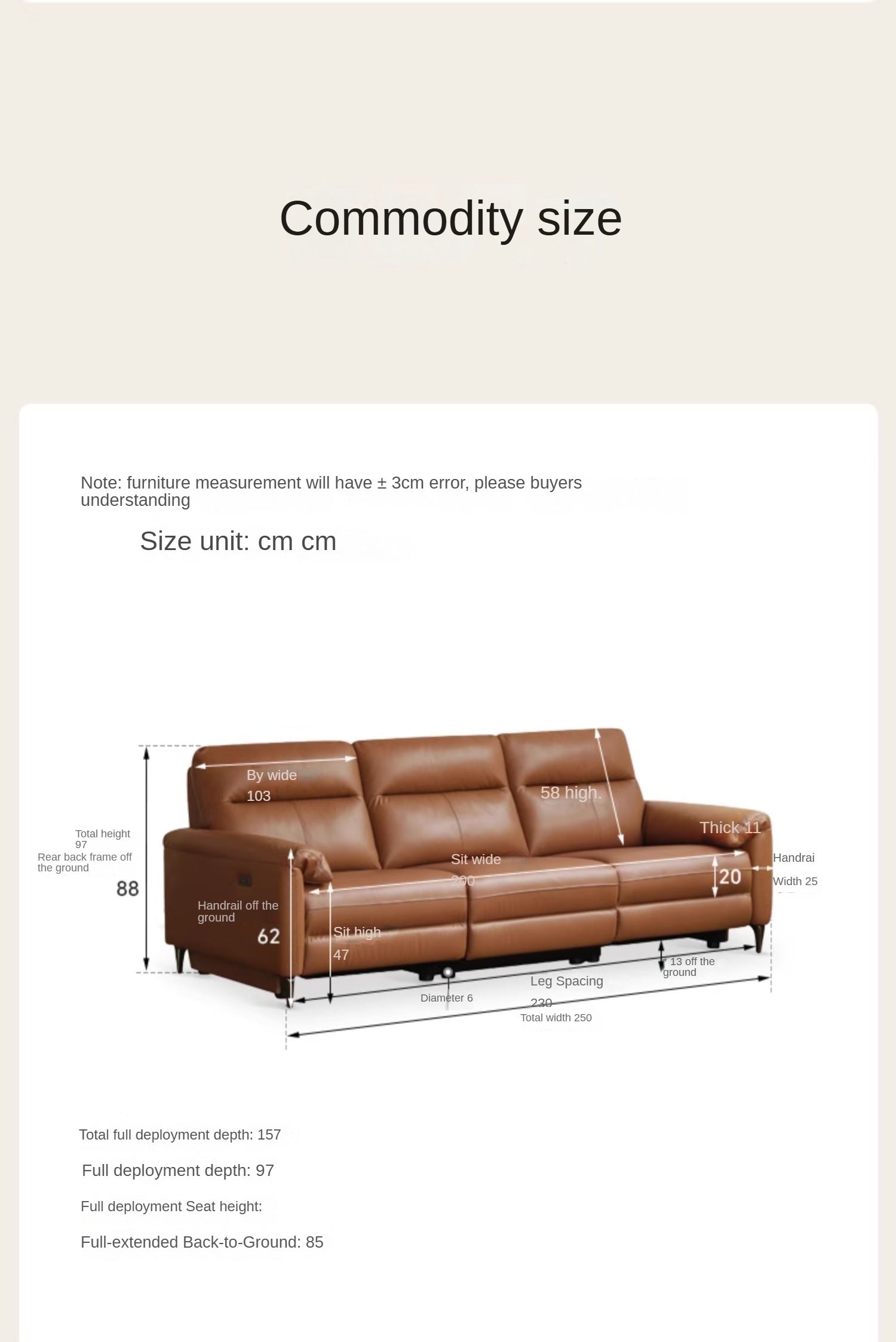 Leather Electric Zero Wall Sofa Italian Light Luxury