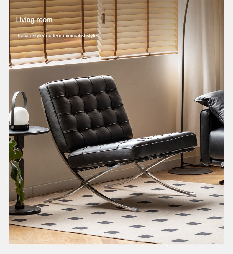 Leather Sofa Chair italian retro