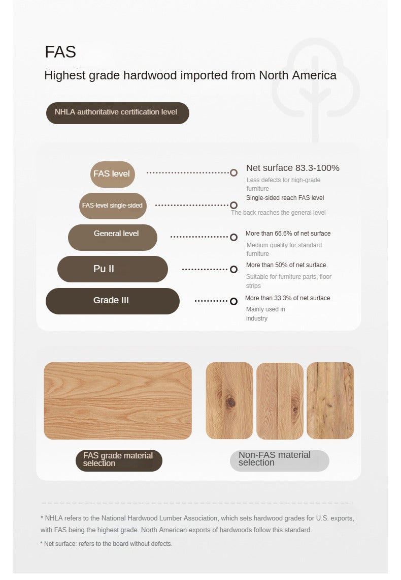 Ash Solid Wood Straight Sofa Modern