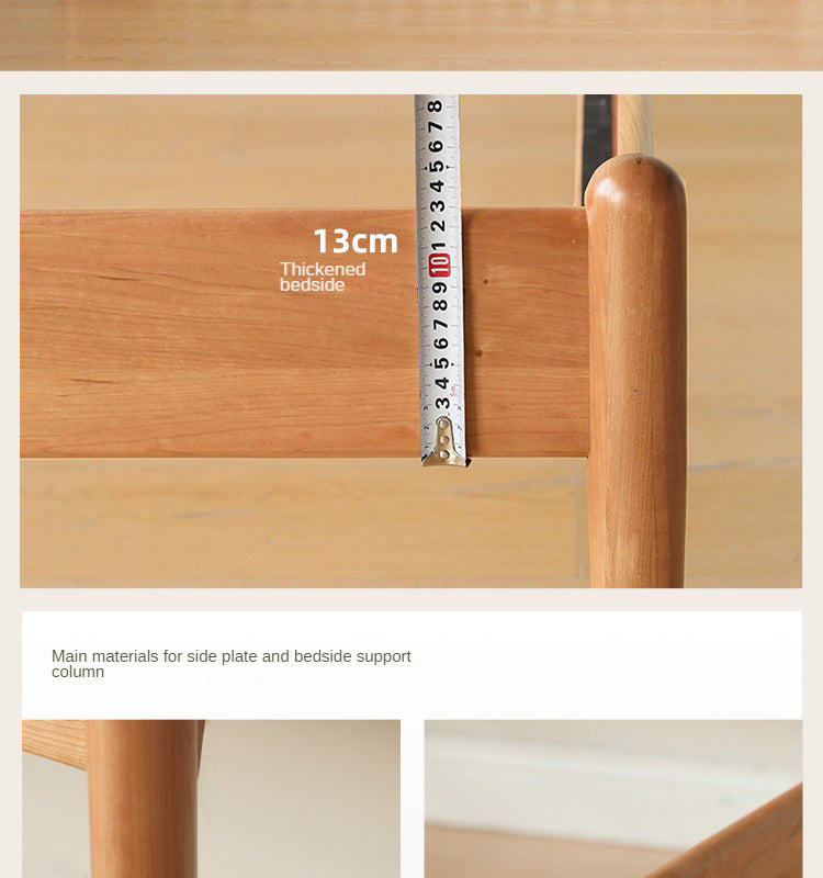 Cherry Solid Wood Bed