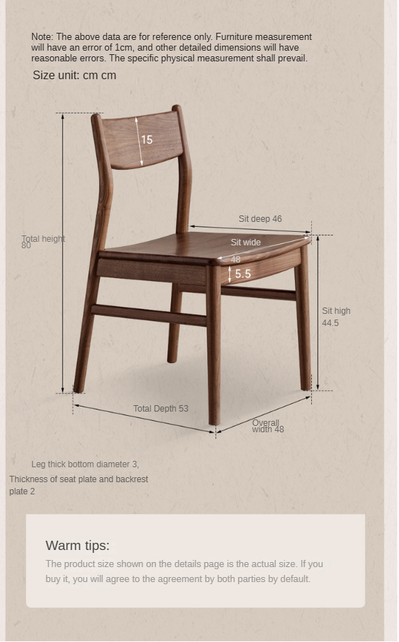 Set pcs 4 Black Walnut, White Ash, Oak, White Oak, Beech, Sandalwood, Rosewood Solid Wood Dining Chair