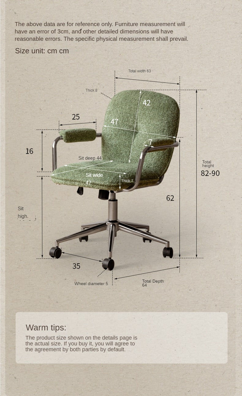 Fabric Soft Modern Rotating Lift Chair