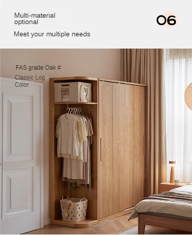 Black Walnut Solid Wood Storage Rack Floor Corner Hanger.