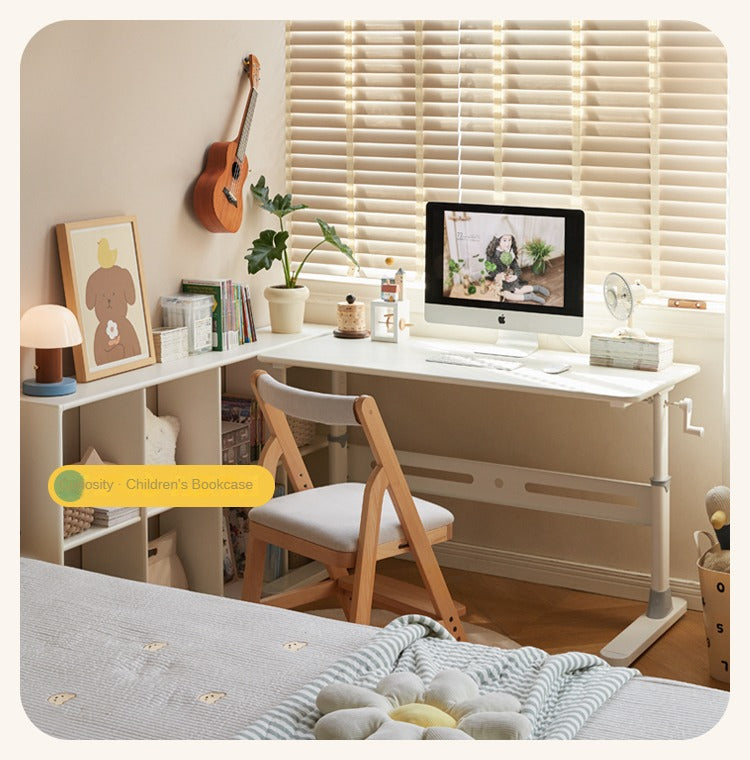 Poplar Solid Wood Kid's Study Table