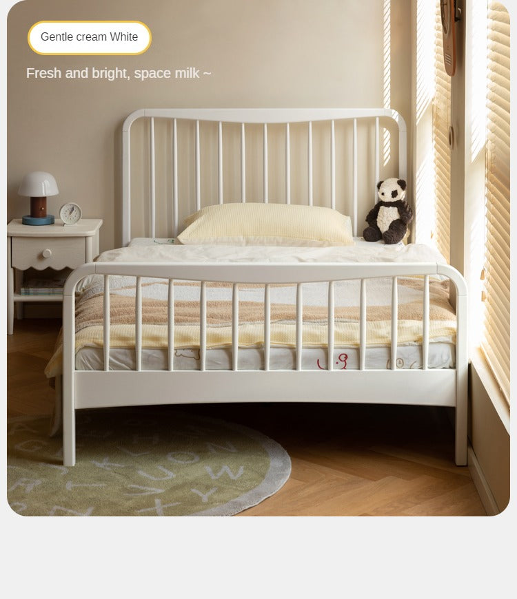 Oak Solid Wood Children's High Head Windsor Bed