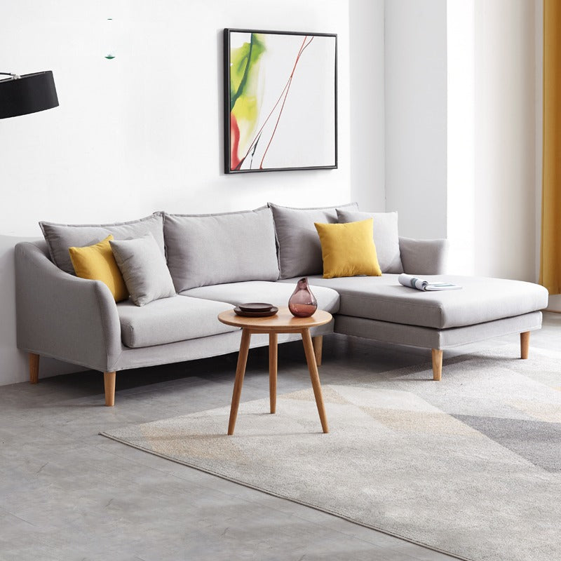 Fabric sofa Nordic modern simple corner