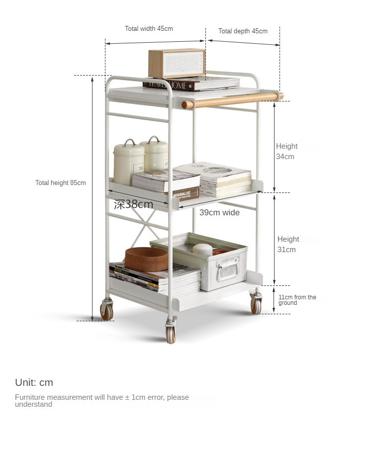 Kitchen storage rack multi-functional-