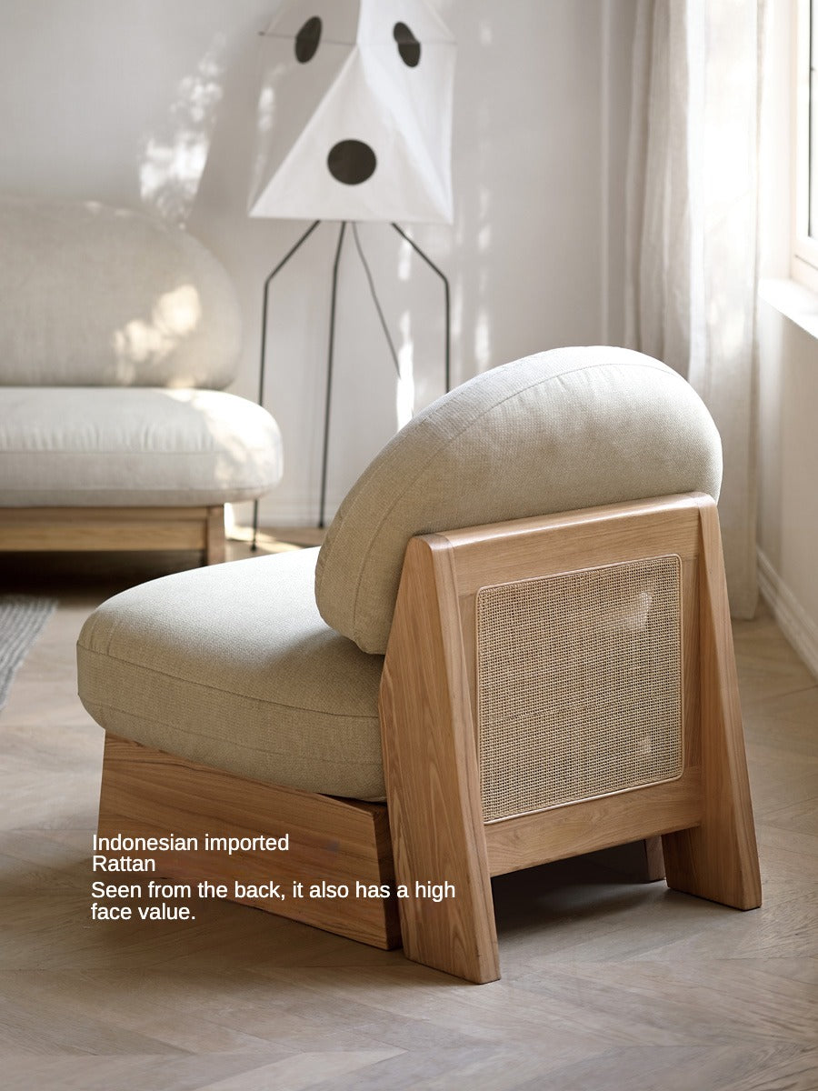 Ash Solid Wood Japanese Sofa"