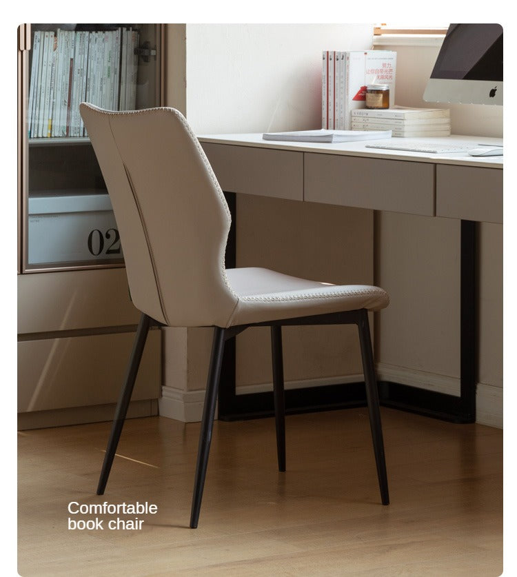 2 pcs set-Organic leath Soft chair-