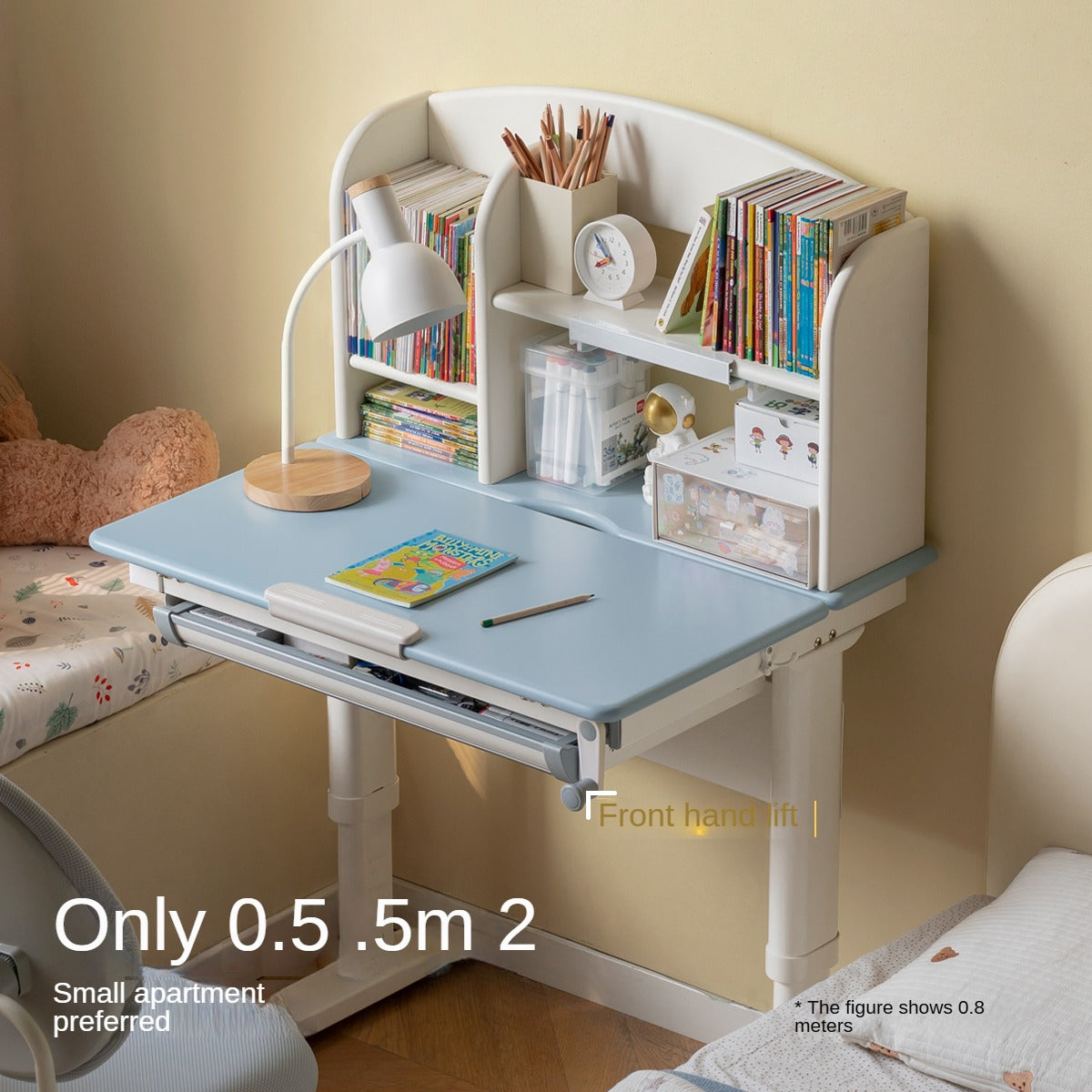 Poplar Solid Wood Children's Study Desk