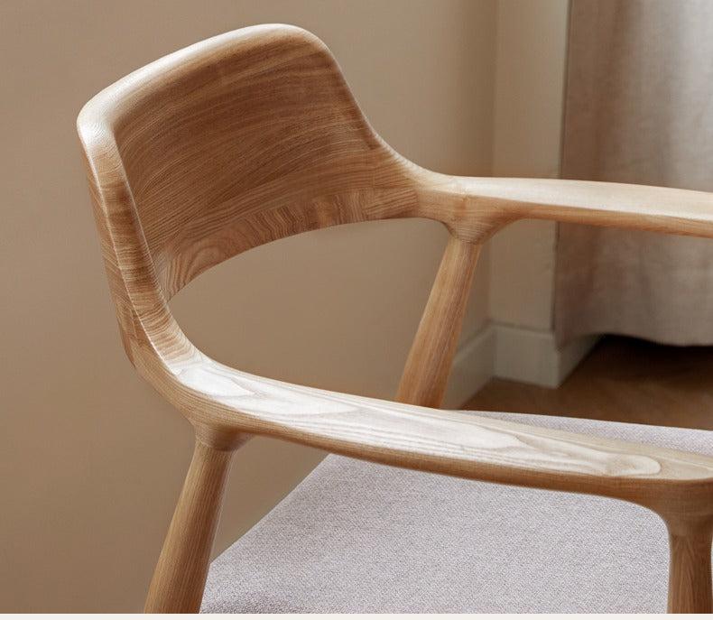 Ash solid wood Nordic chair