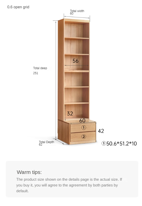 Ash solid wood modern combination bookcase integrated card seat