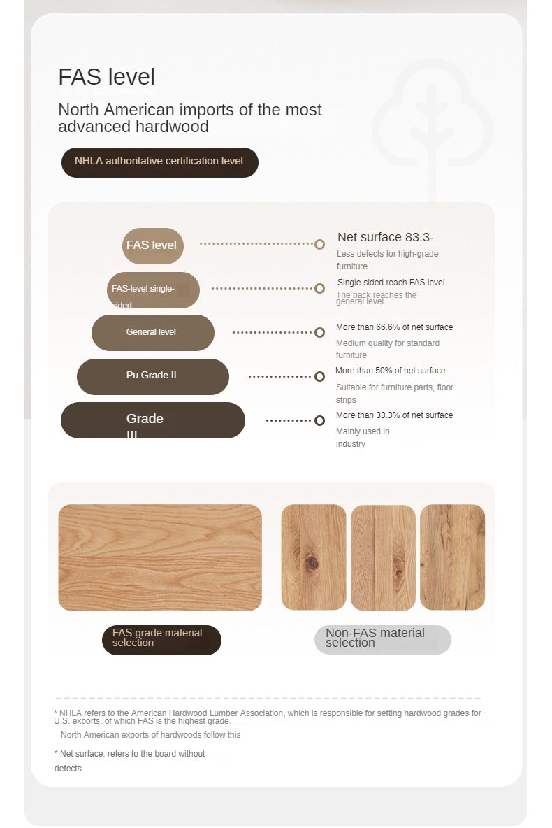 Oak Solid Wood Bed Technology Fabric<