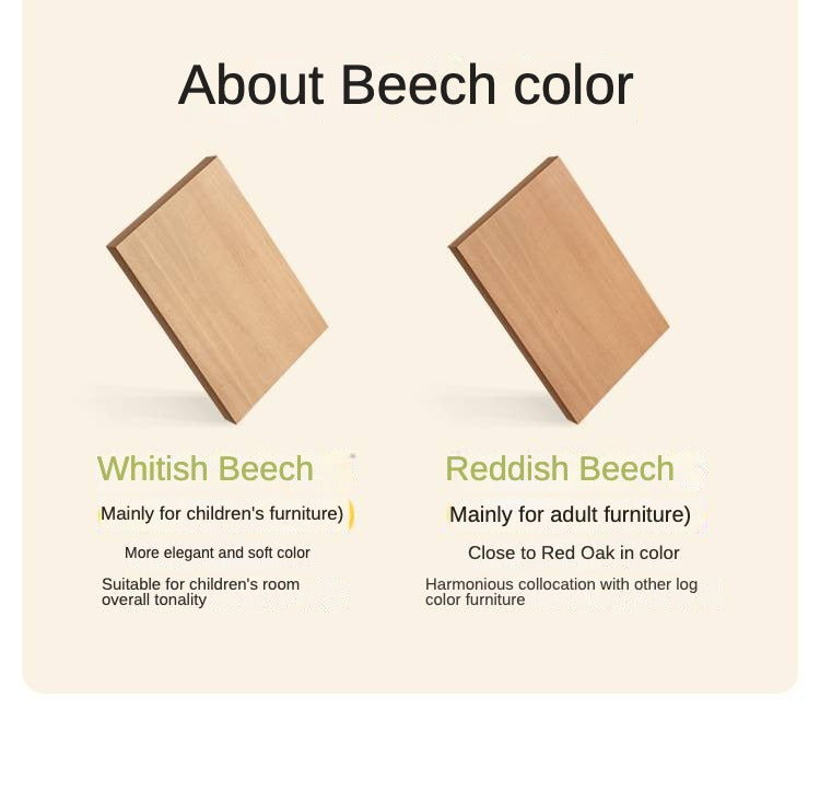 Beech, Rubberwood solid wood Bunk Bed.