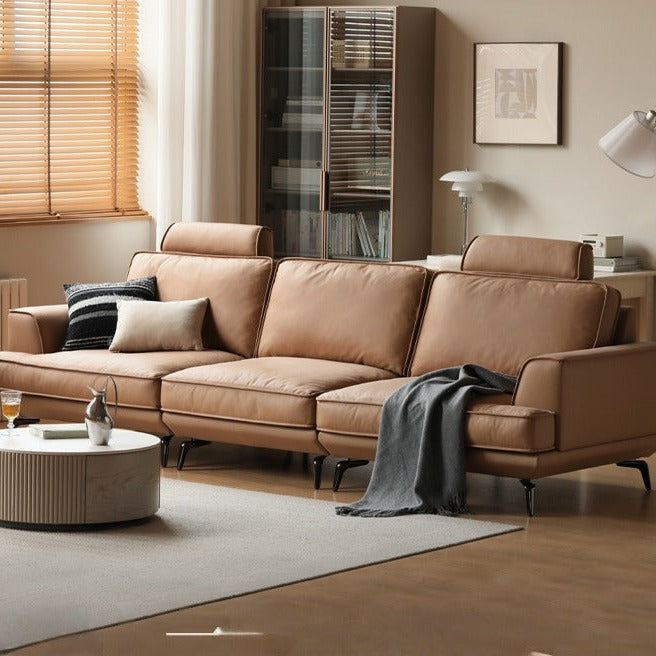 Technology Fabric Modern Down High Sofa