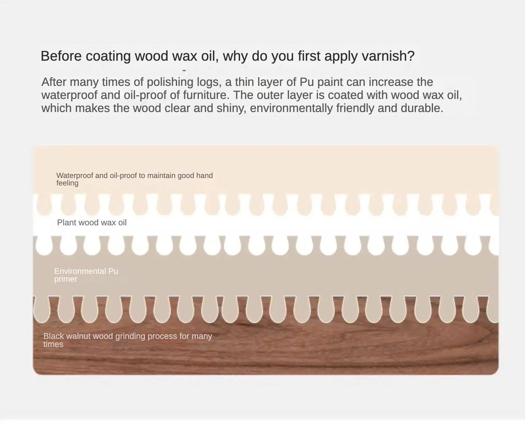 Black Walnut, Sandalwood Italian Light Luxury Style TV Stand