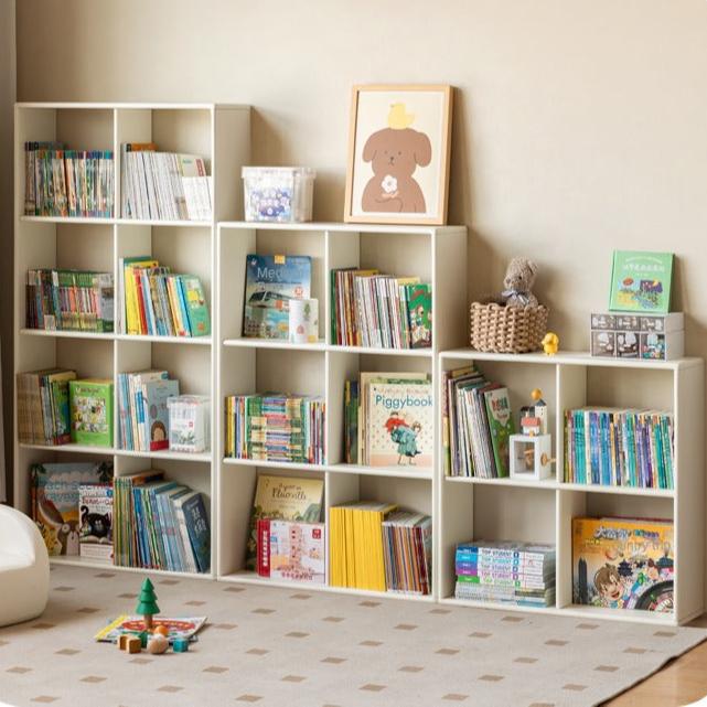 Rubber Solid Wood Cream Style Rack Combination Cabinet