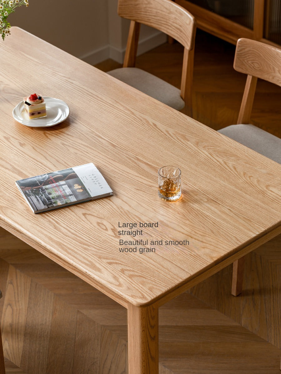 Dining table Oak solid wood-