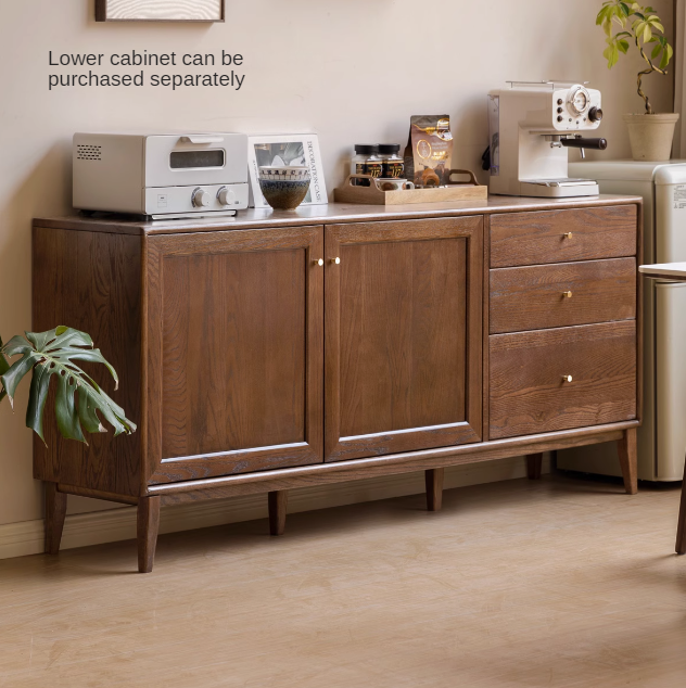 Oak Solid Wood Modern Dining Sideboard