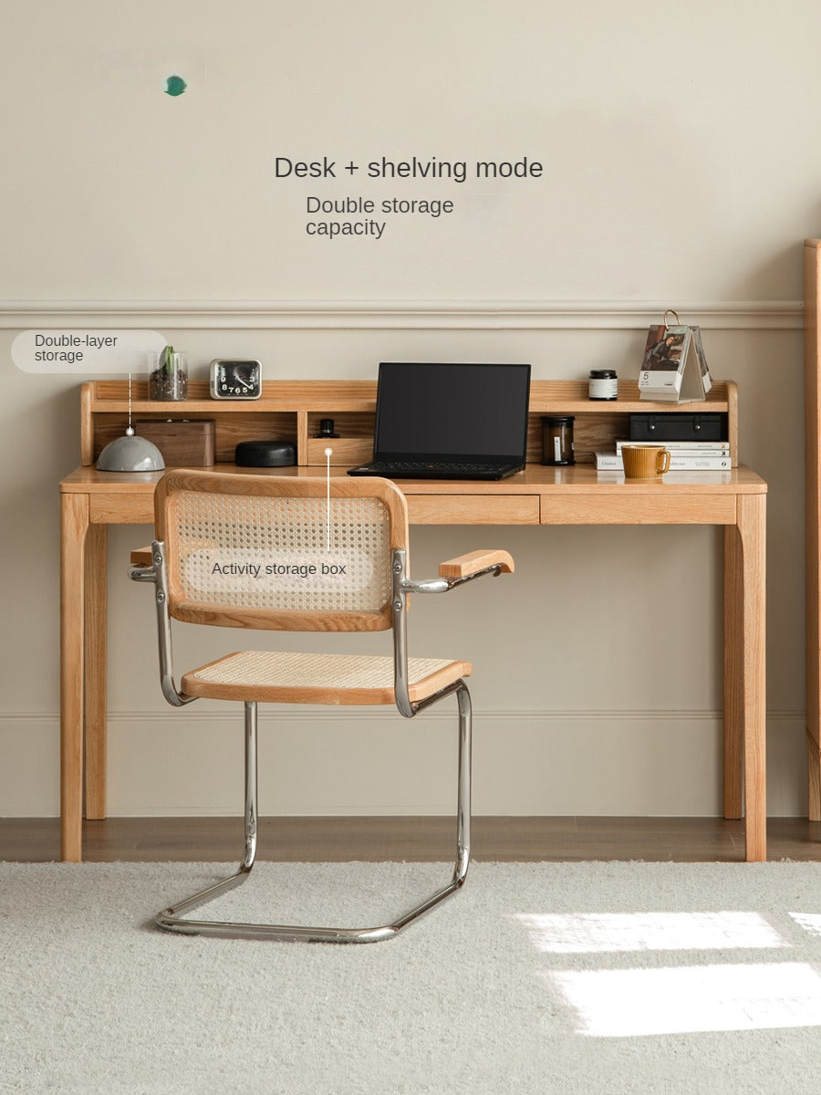 Office desk Oak solid wood-