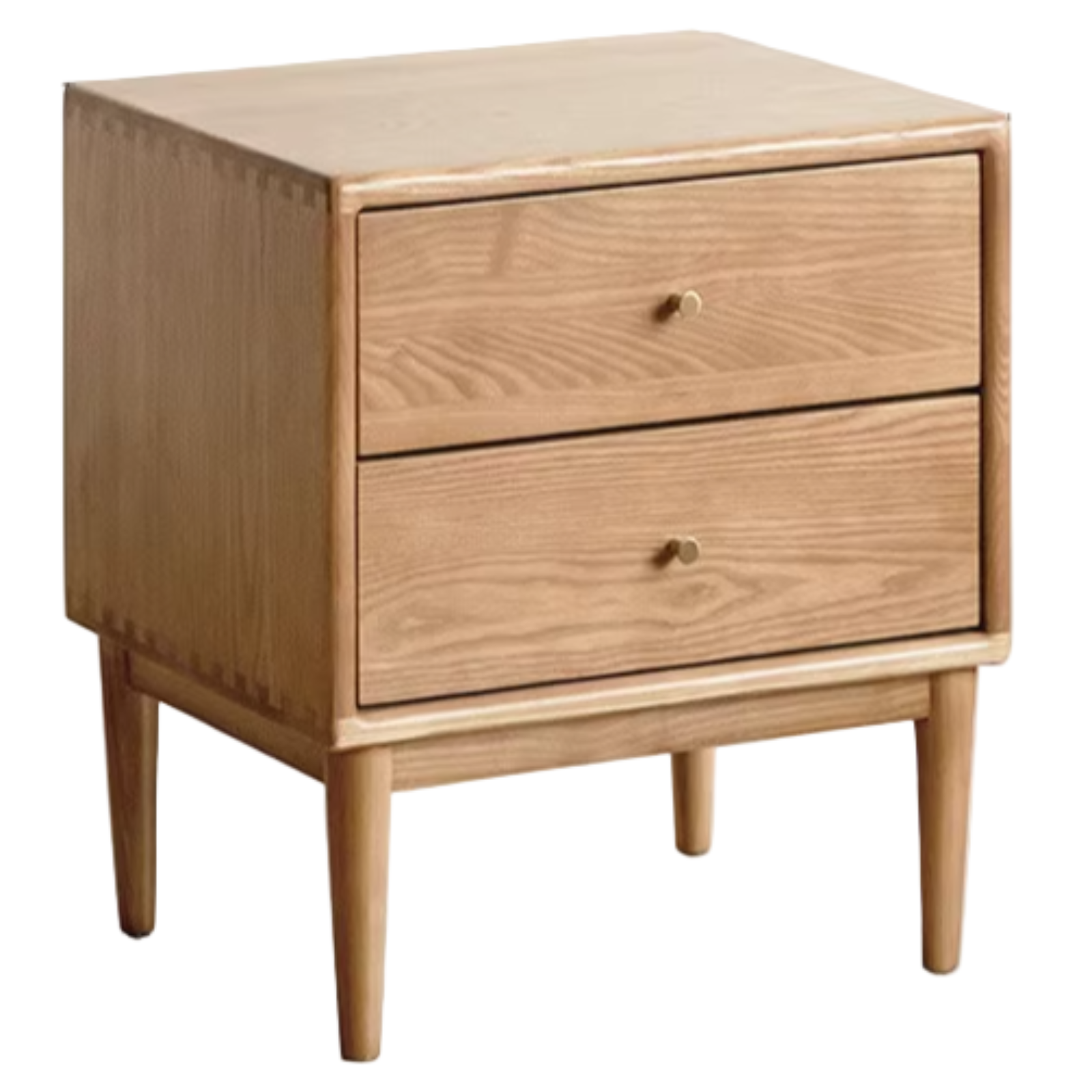 White Ash, Ash, Cherry Solid Wood Modern Simple Nightstand