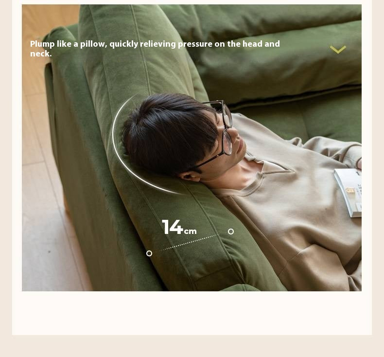 Beech Solid Wood cat scratching cloth sofa