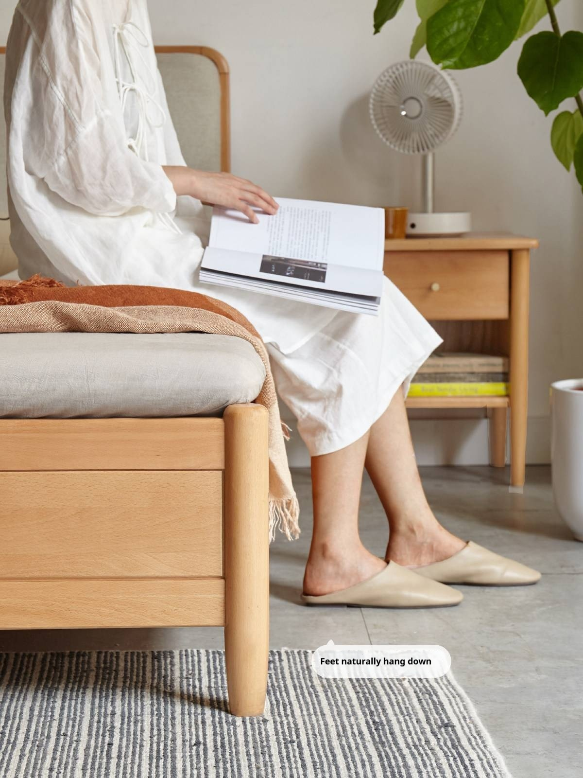 European Beech Solid Wood Multi-Functional Box Bed