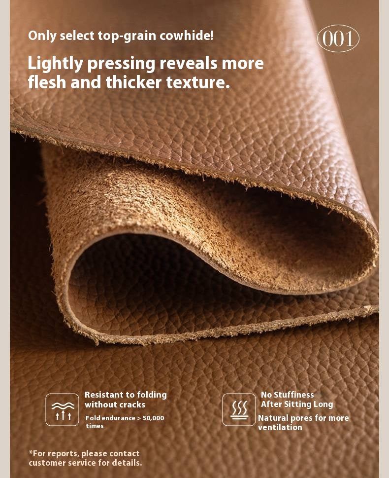 Genuine Leather Italian Style Zero-Wall Electric Recliner Sofa