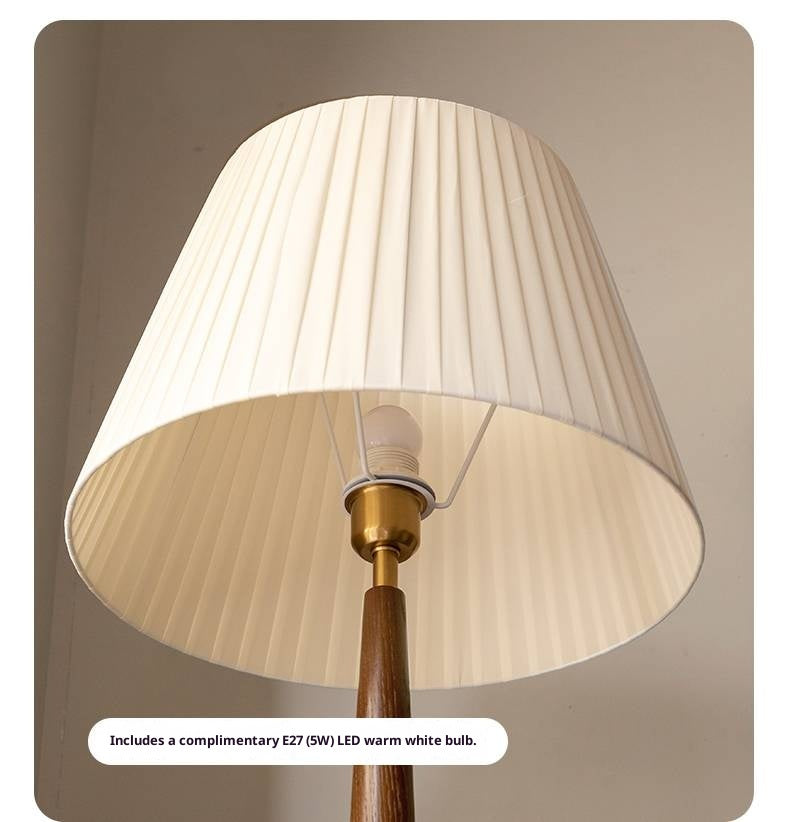 Ash Solid Wood Japanese Style Luxury Lamp