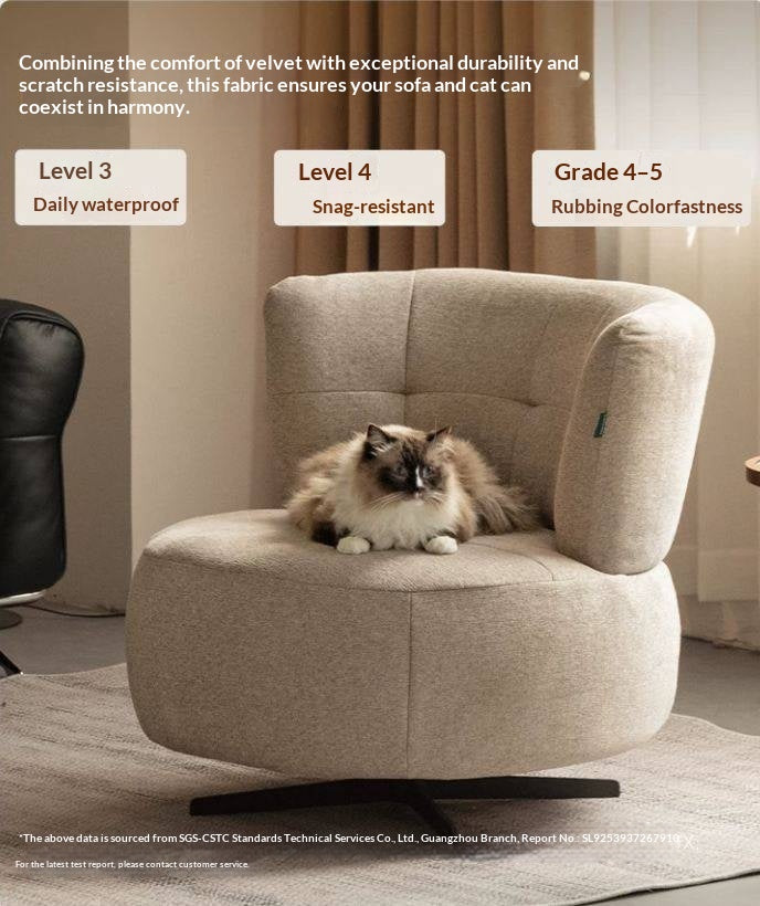 Modern Swivel Lounge Chair