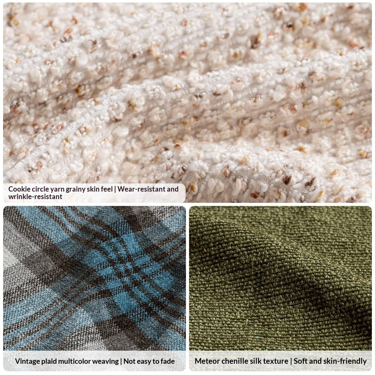 Ash solid wood Accent Armchair, Upholstered Lounge Chair with Angled A-Frame Legs and Wide Padded Armrests