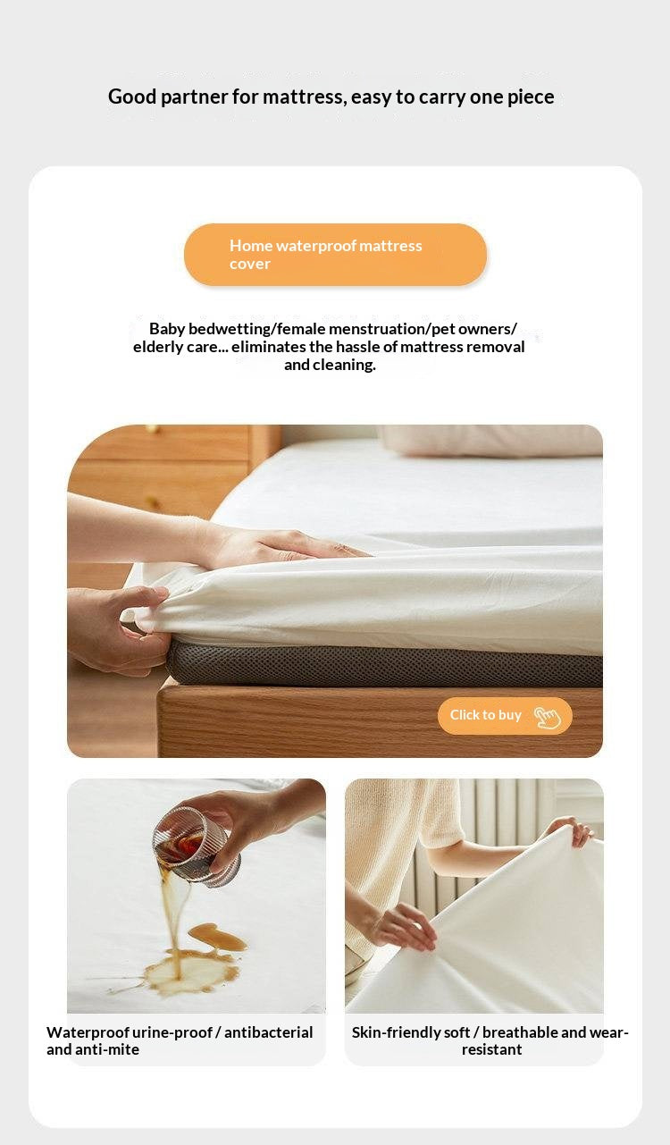 Zero-Glue Bedroom Mattress — Natural Anti-Mite, Breathable, Spring Back Support, Firm Support Mattress