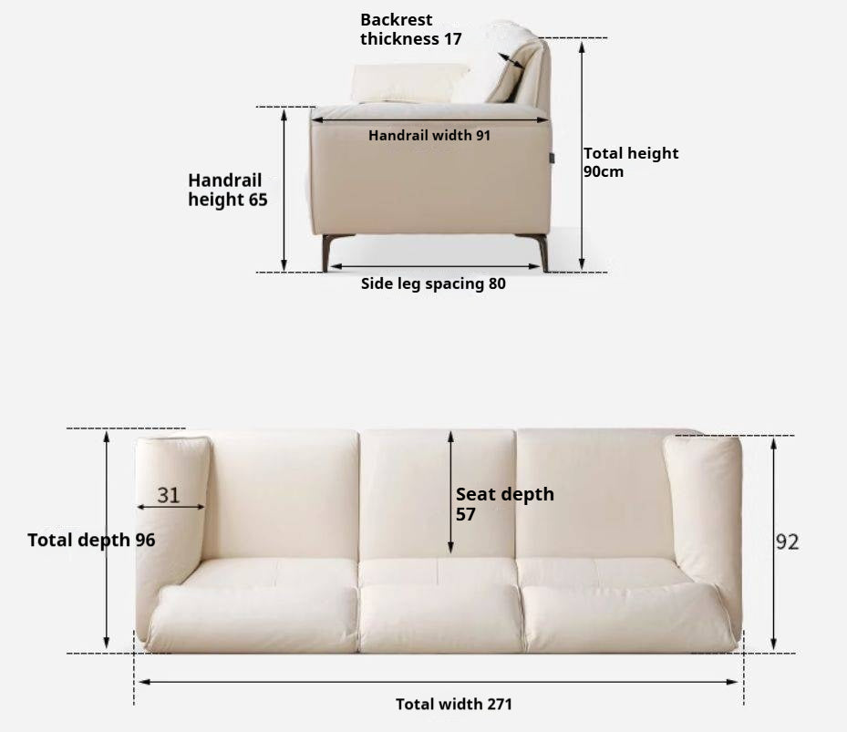 Genuine Leather Sofa