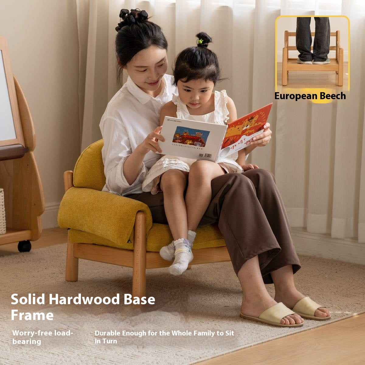 Beech Solid Wood Children s Chair