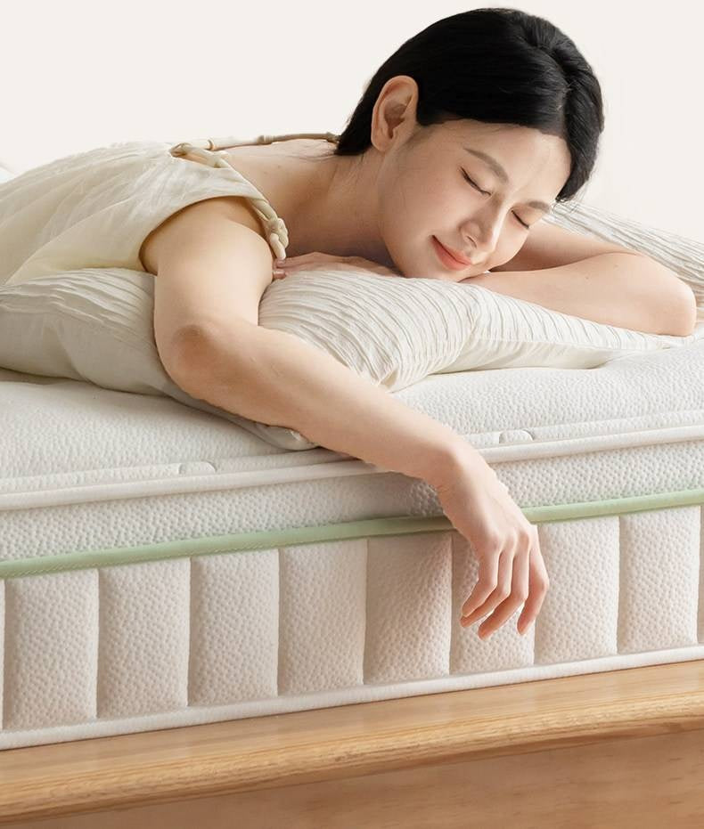 Zero-Glue Lily of the Valley Independent Spring Thick Mattress — Memory Foam, Anti-Mite Latex Support