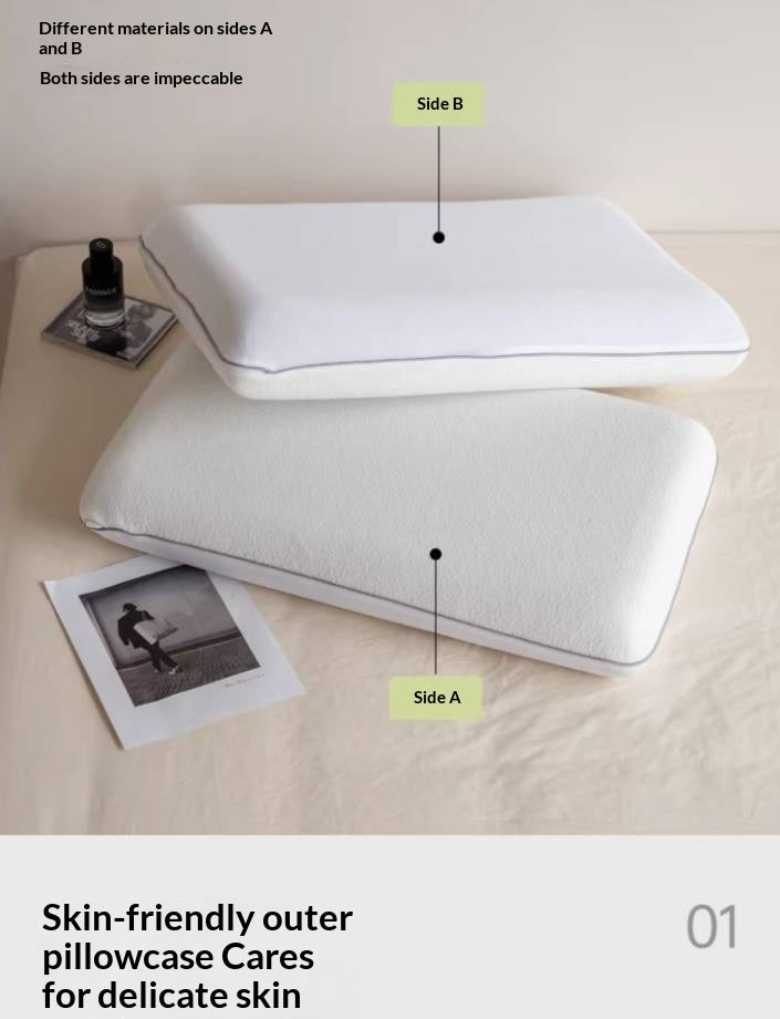 Memory Foam Pillow with Neck Support and Sleep Aid