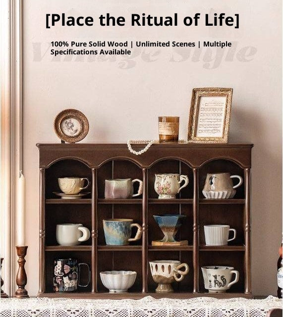 Poplar Solid Wood Wall Cabinet