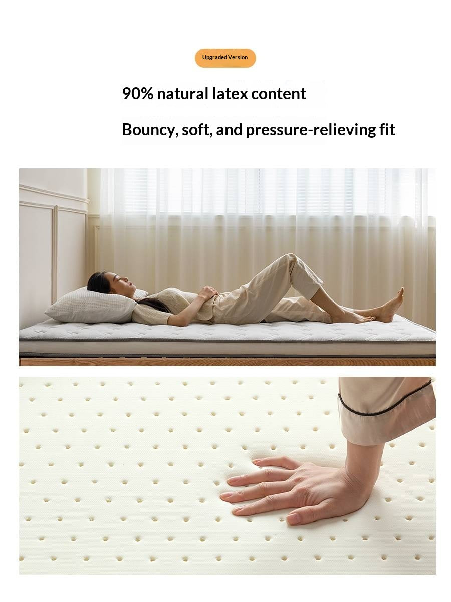 Eco-Friendly Coconut Palm and Bamboo Charcoal Latex Mattress — Zero-Glue, Antibacterial, Breathable, Thin Design