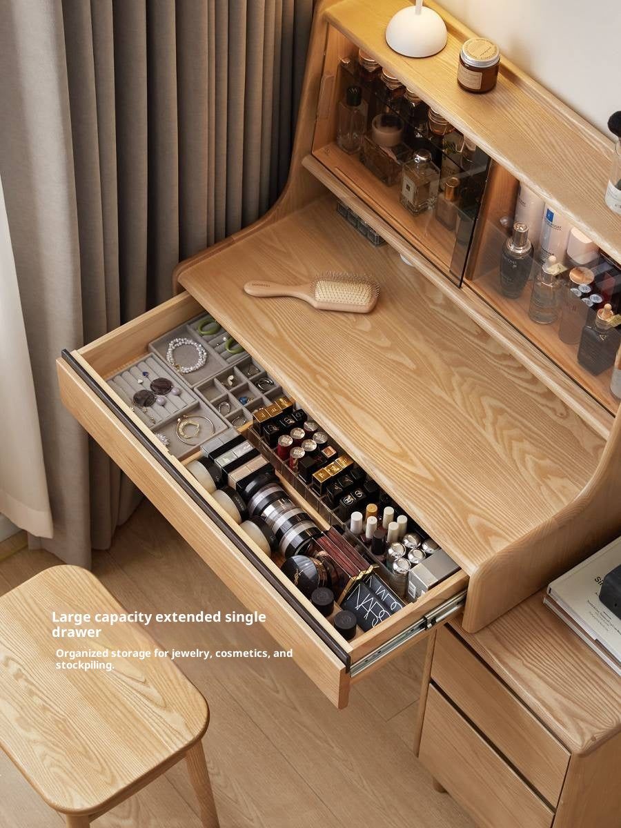 Ash Solid Wood Modern Dressing Table