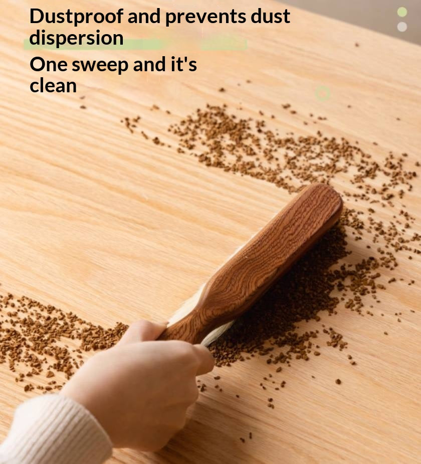 Ebony Solid Wood Long Handle SweepingBrush