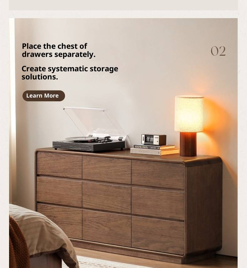 Sandalwood Solid Wood Modern Dressing Table