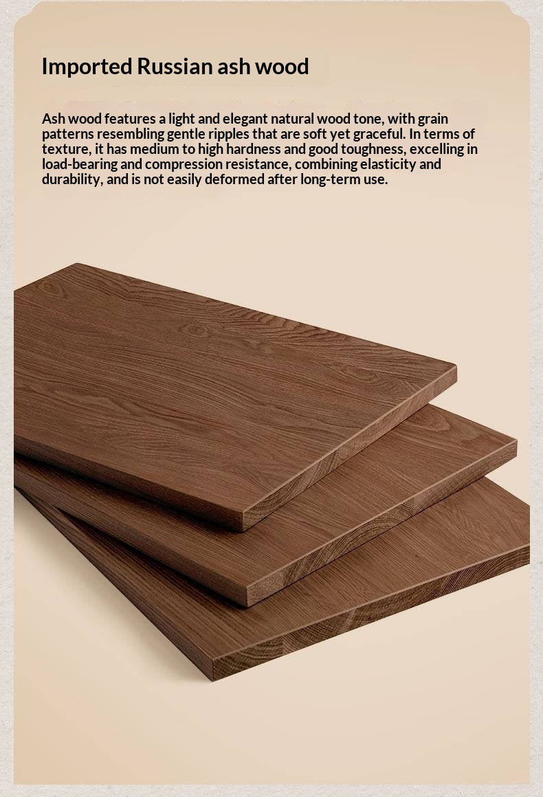 Ash Solid Wood Modern Minimalist TV Stand