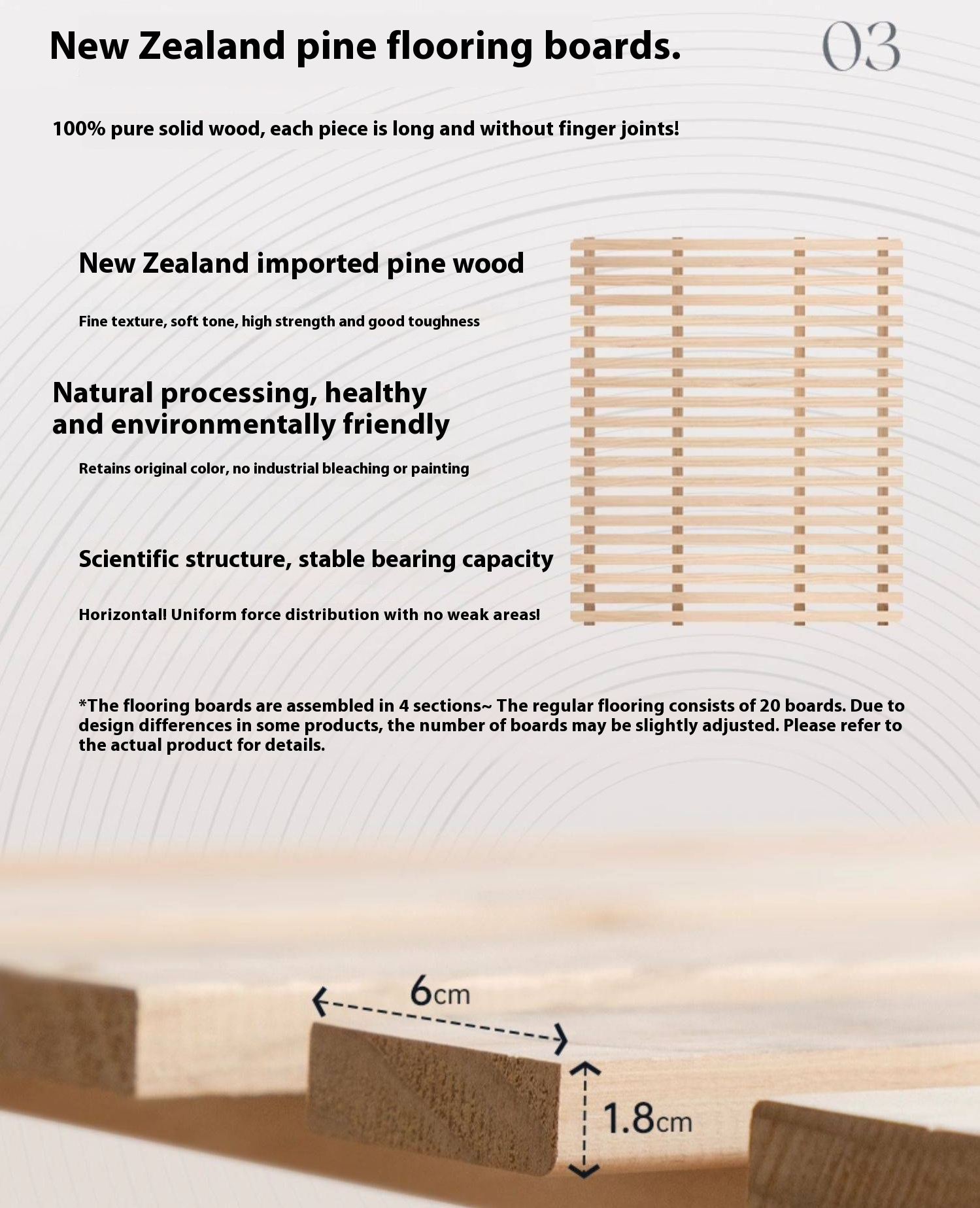 Ash Solid Wood Modern Simple Suspended Multifunctional Box Bed