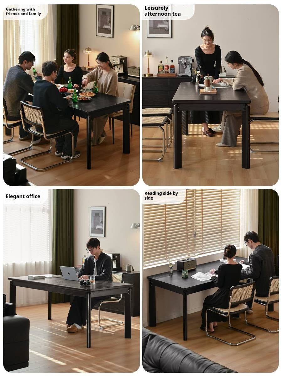Oak Solid Wood Large Dining Table