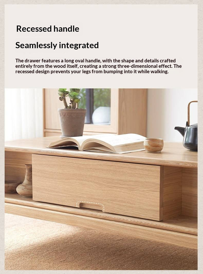 Ash Solid Wood New Style Modern Nordic Coffee Table