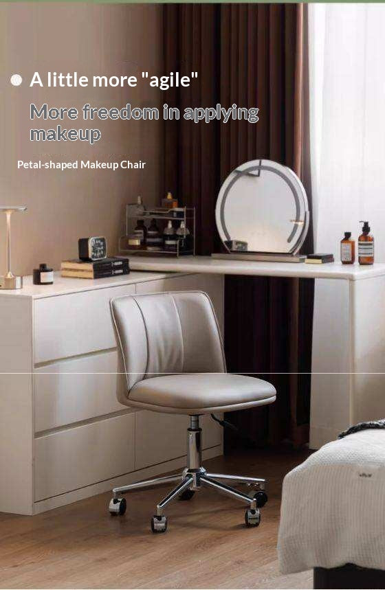 Swivel Adjustable Vanity Chair