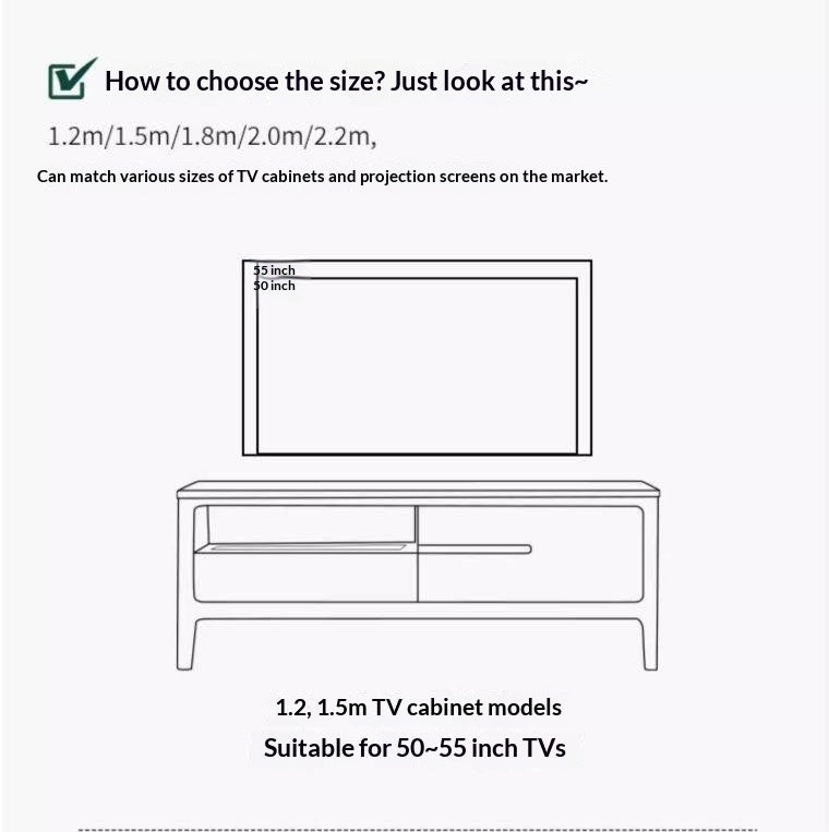 Oak, Solid Rubberwood Modern TV Stand