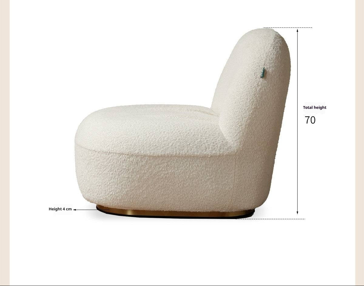Fabric Modern Sydney-Inspired Lounge Chair