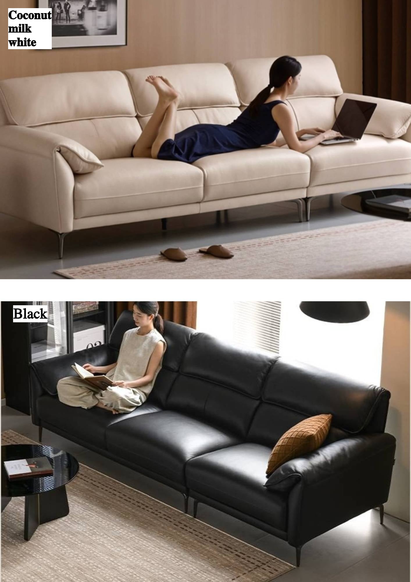 Genuine Leather Sofa