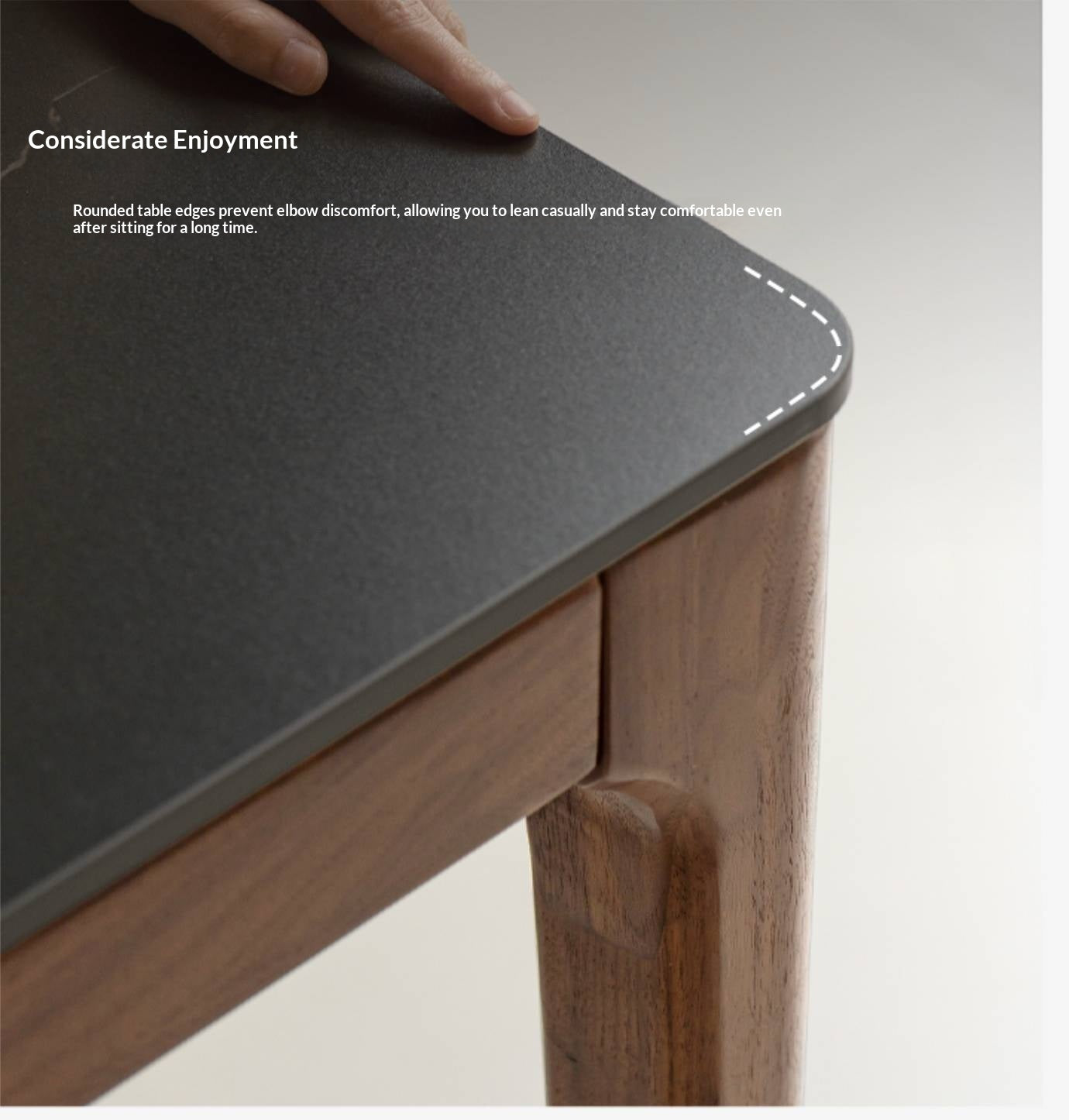 Black Walnut Dining Tables With Slate Top